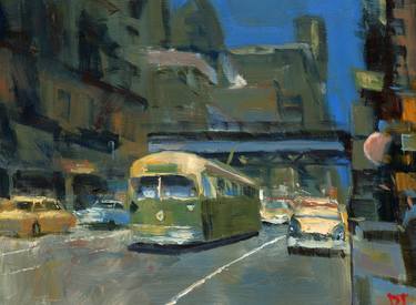 Print of Impressionism Transportation Paintings by Darren Thompson