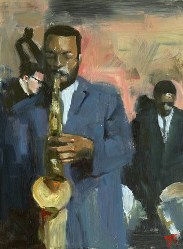 Print of Figurative Music Paintings by Darren Thompson