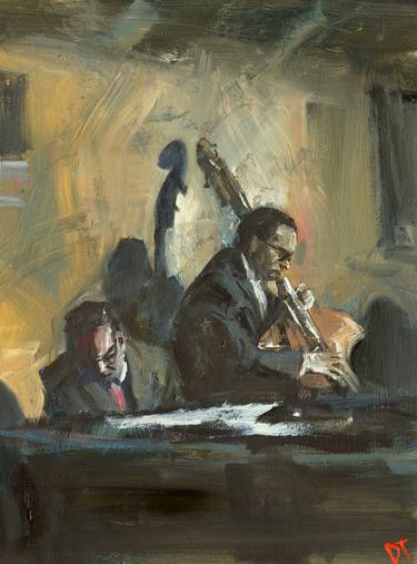 Print of Figurative Music Paintings by Darren Thompson