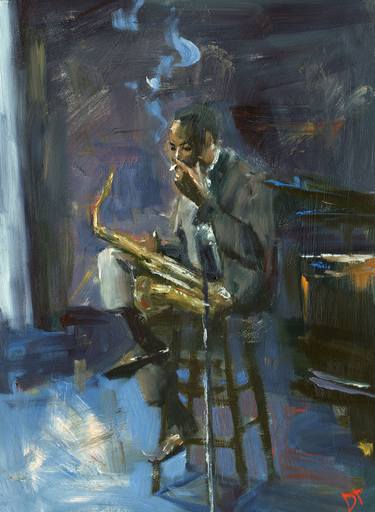 Print of Figurative Music Paintings by Darren Thompson