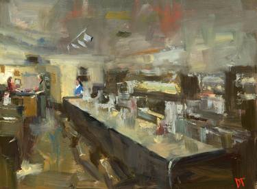 Original Impressionism Food & Drink Paintings by Darren Thompson