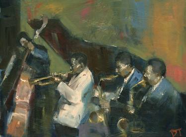 Print of Figurative Music Paintings by Darren Thompson