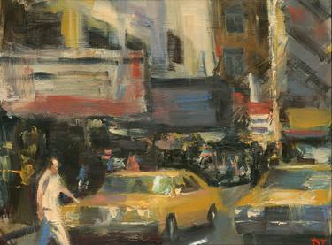 Print of Figurative Cities Paintings by Darren Thompson