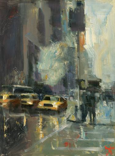 Print of Impressionism Cities Paintings by Darren Thompson