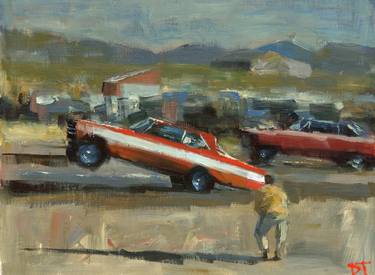 Print of Impressionism Automobile Paintings by Darren Thompson