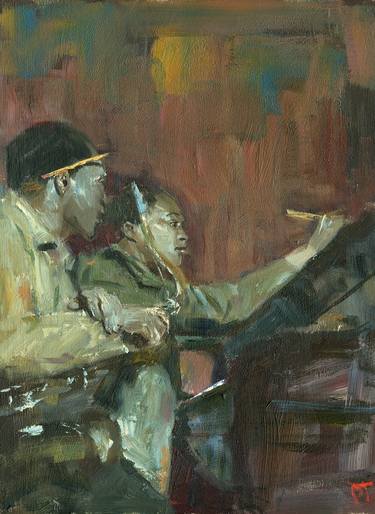 Print of Figurative Music Paintings by Darren Thompson