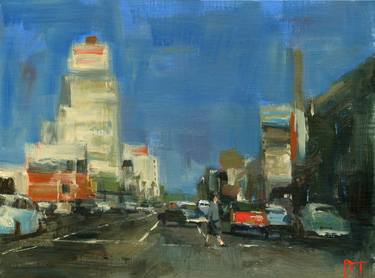 Original Architecture Paintings by Darren Thompson