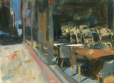 Print of Impressionism Interiors Paintings by Darren Thompson