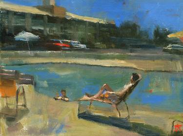 Print of Figurative Water Paintings by Darren Thompson