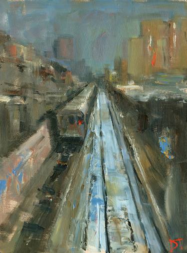 Print of Train Paintings by Darren Thompson