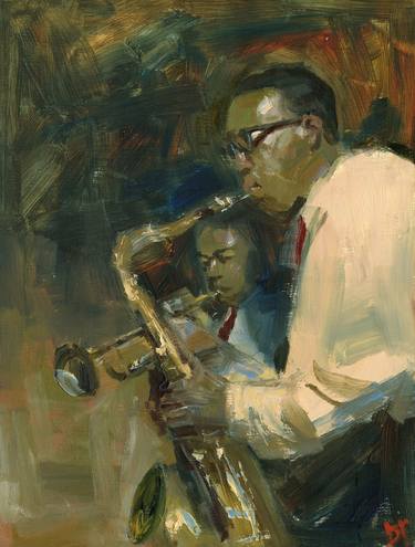 Print of Figurative Music Paintings by Darren Thompson