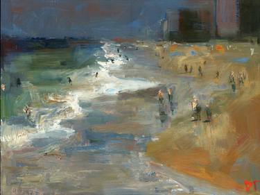 Print of Realism Beach Paintings by Darren Thompson