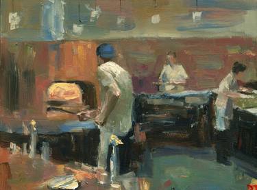 Print of Figurative Kitchen Paintings by Darren Thompson