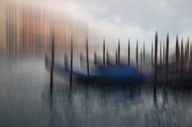 Venetian Gondolas in the Mist thumb