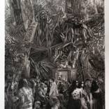 Spectacularly Dying (Drawing Diptych 2) by Isaac McCaslin