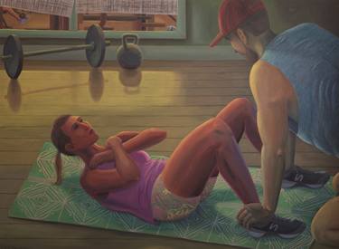 Original Figurative People Paintings by Caitlin Albritton