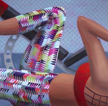 Print of Conceptual Sports Paintings by Caitlin Albritton