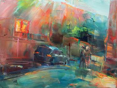 Original Cities Paintings by Marta Lipowska