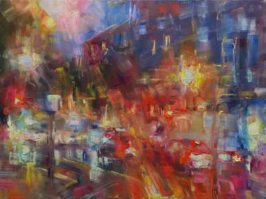 Print of Fine Art Cities Paintings by Marta Lipowska