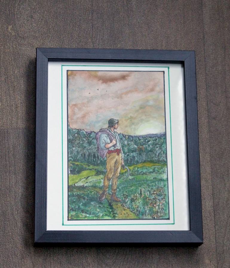 Original Folk Other Painting by Graham Pope