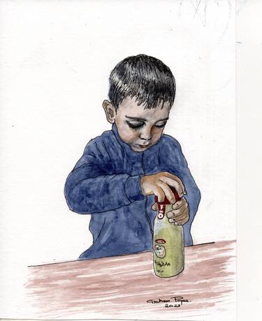 Original Illustration Children Paintings by Graham Pope