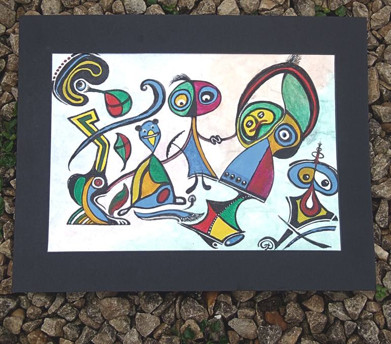 Original Abstract Expressionism Abstract Painting by Graham Pope