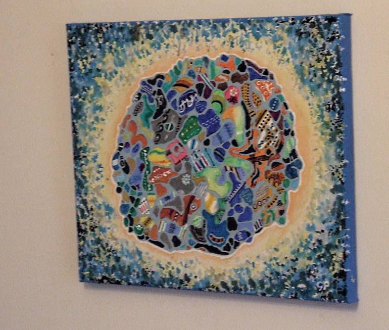Original Abstract Painting by Graham Pope