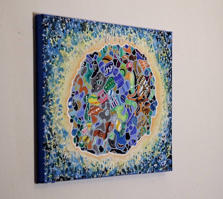 Original Abstract Expressionism Abstract Painting by Graham Pope