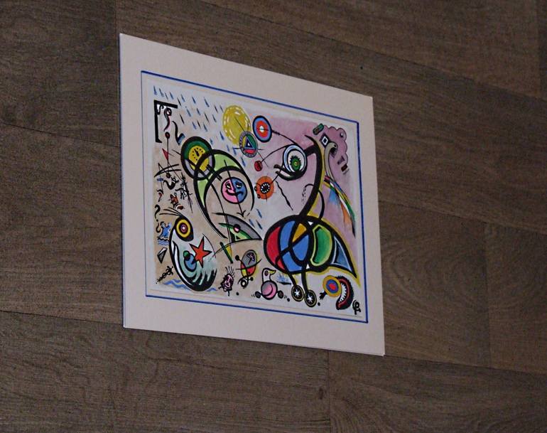 Original Surrealism Fantasy Painting by Graham Pope