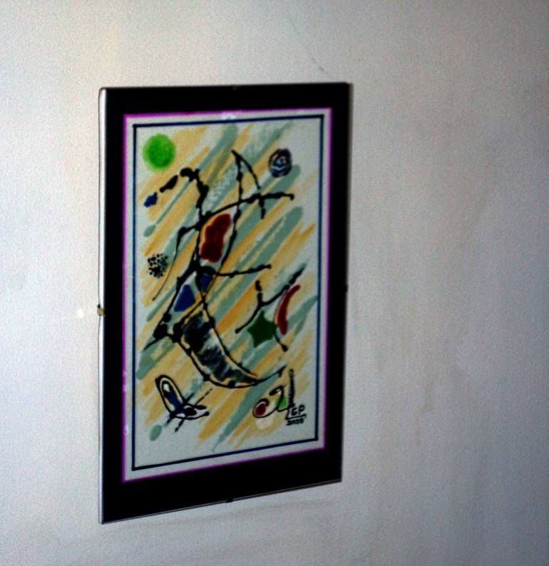 Original Abstract Painting by Graham Pope