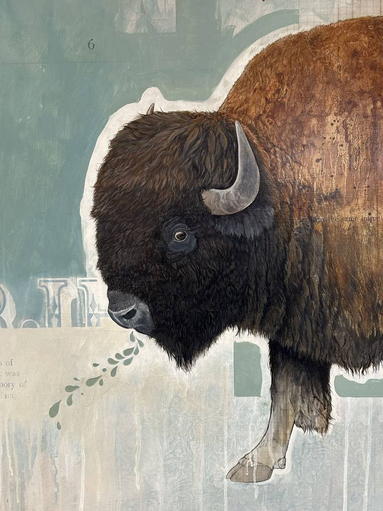Original Illustration Animal Painting by Bryan M Holland