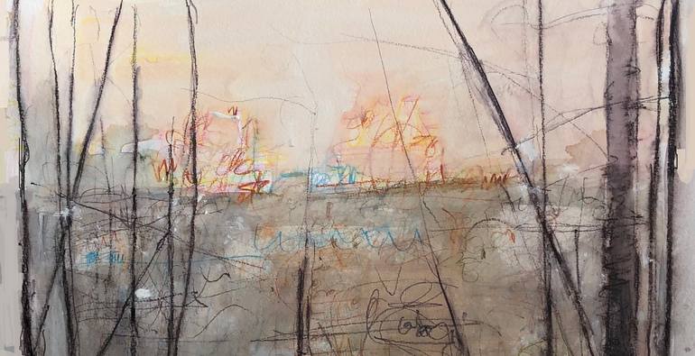Sun Going Down Painting by Mary Ruggeri | Saatchi Art
