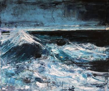 Original Figurative Seascape Drawings by Mary Ruggeri