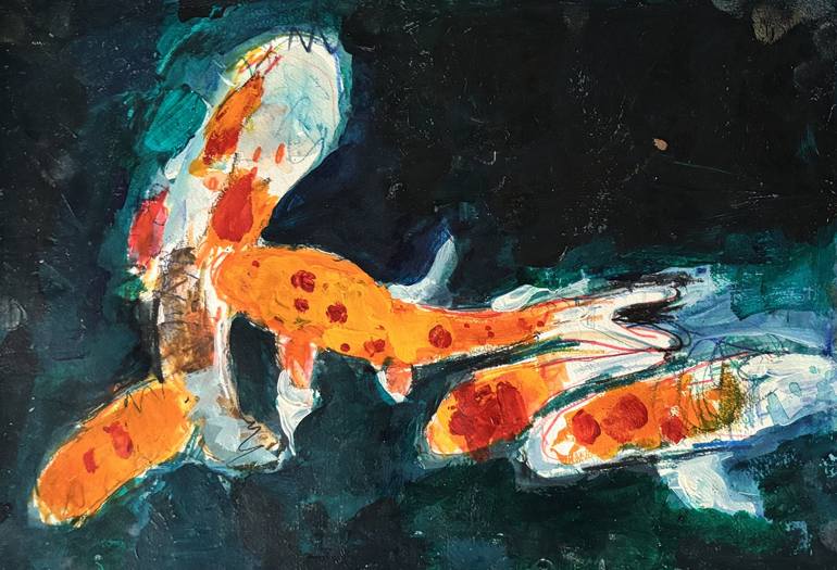 Original Expressionism Nature Paintings by Mary Ruggeri