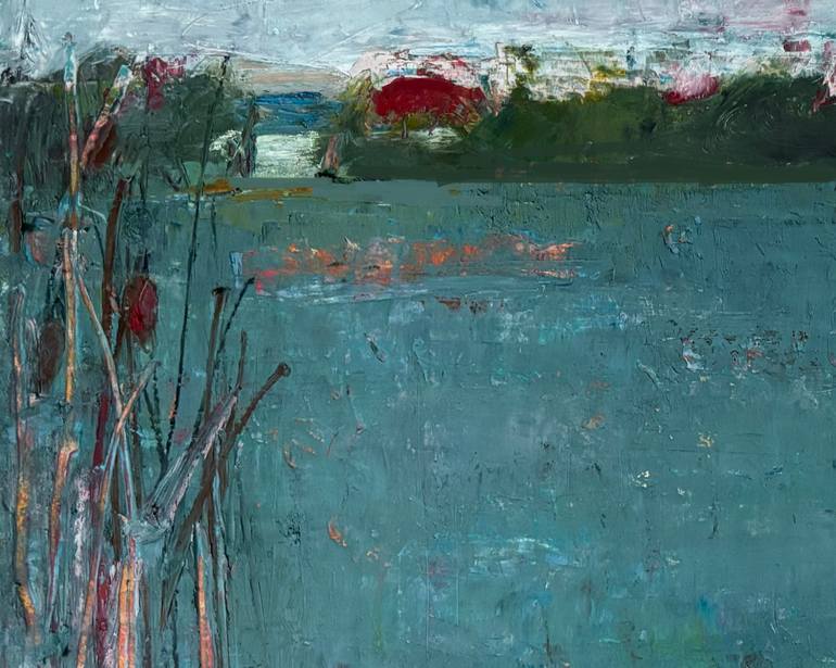 Edge of the Marsh Drawing by Mary Ruggeri | Saatchi Art