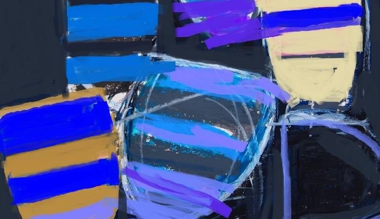 Boats at Mevagissy Drawing by Mary Ruggeri | Saatchi Art