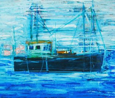 Original Boat Drawings by Mary Ruggeri