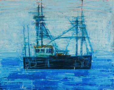Print of Figurative Boat Drawings by Mary Ruggeri