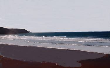 Original Figurative Beach Paintings by Mary Ruggeri