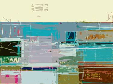 Original Abstract Digital by Mary Ruggeri