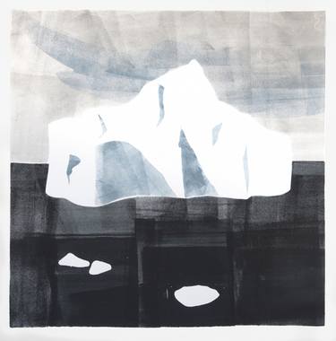 Original Landscape Printmaking by Ekaterina Kravtsova