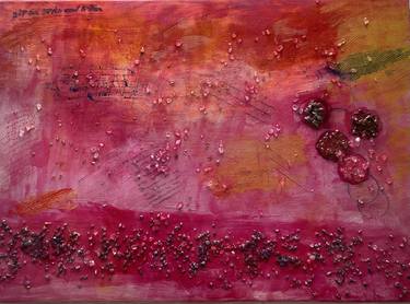 Original Abstract Mixed Media by Virginia Stephan