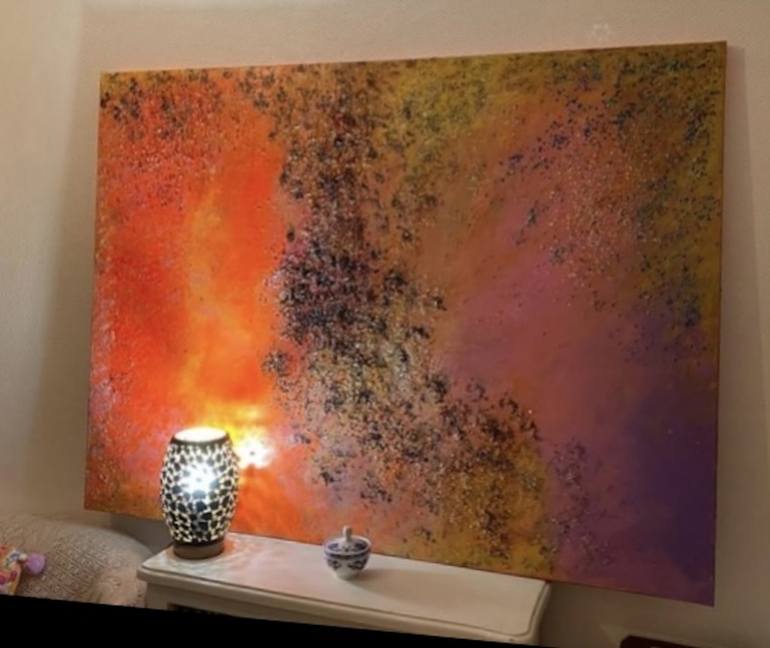 Original Abstract Painting by Virginia Stephan