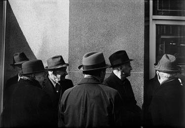 Men with Hats NYC, 1970 /Limited Edition 12 of 22 Printed on Archival materials. Other sizes available upon request, prizes may vary based upon size thumb