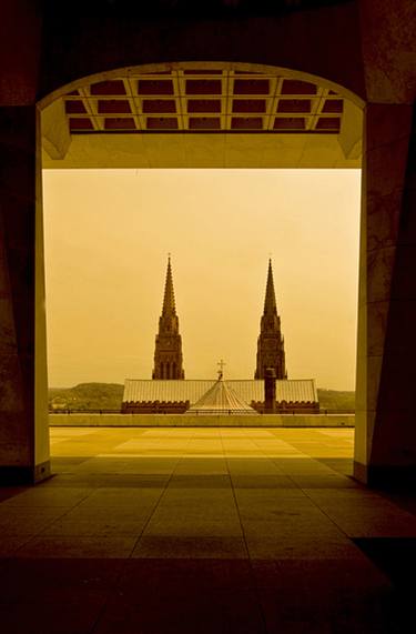 towers, on a hot day in Albany, Color-Limited Editions 3/10 printed on archival paper thumb