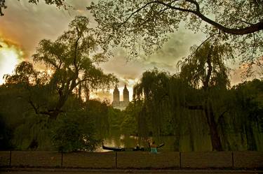 The Black Gondola in Central Park, Editions of 4/10 printed on a Archival gallery fiber base paper thumb