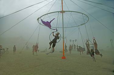 "The Swing", During a sand storm, Limited Edition of 10 thumb