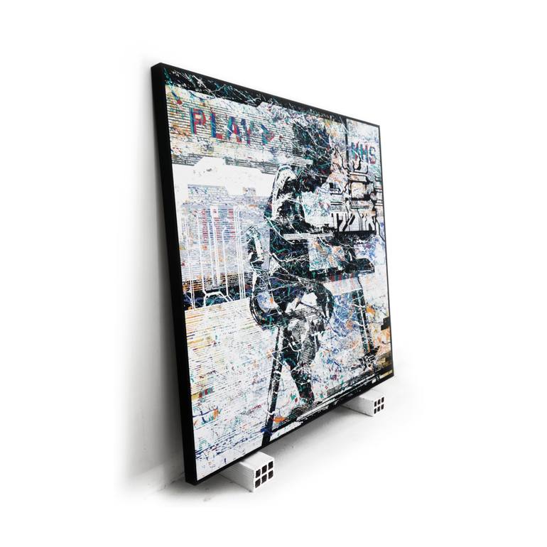 Original Abstract Expressionism Abstract Painting by Ana Dévora