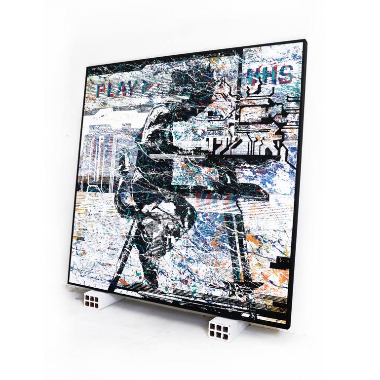 Original Abstract Expressionism Abstract Painting by Ana Dévora