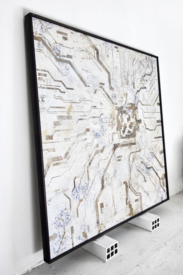 Original Abstract Expressionism Abstract Painting by Ana Dévora